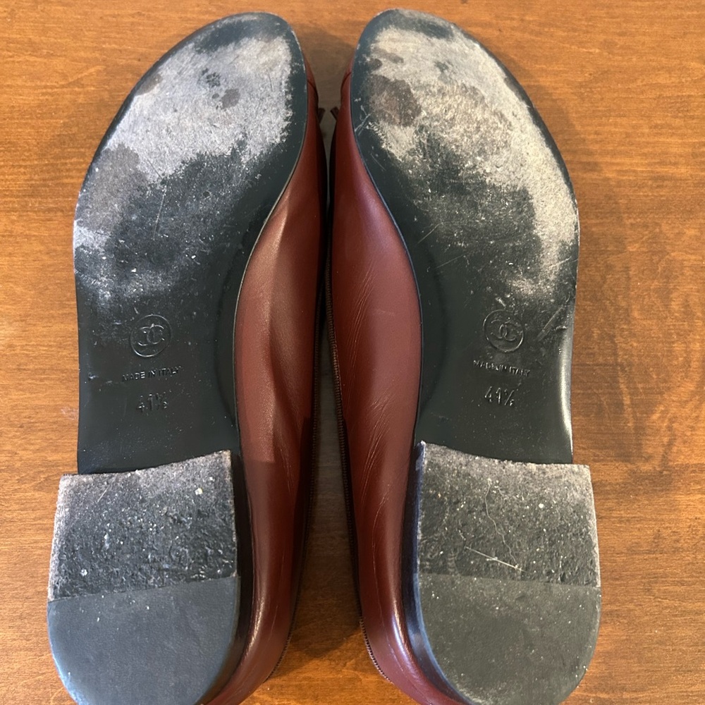 Chanel Chocolate Brown Ballet Flats - Picture 5 of 7